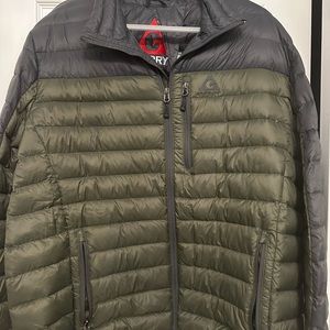 Gerry men’s down-filled puffer jacket, size XXL